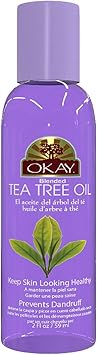 OKAY Pure Naturals Tea Tree Oil for Hair Scalp Skin 2 Ounce 006 kg