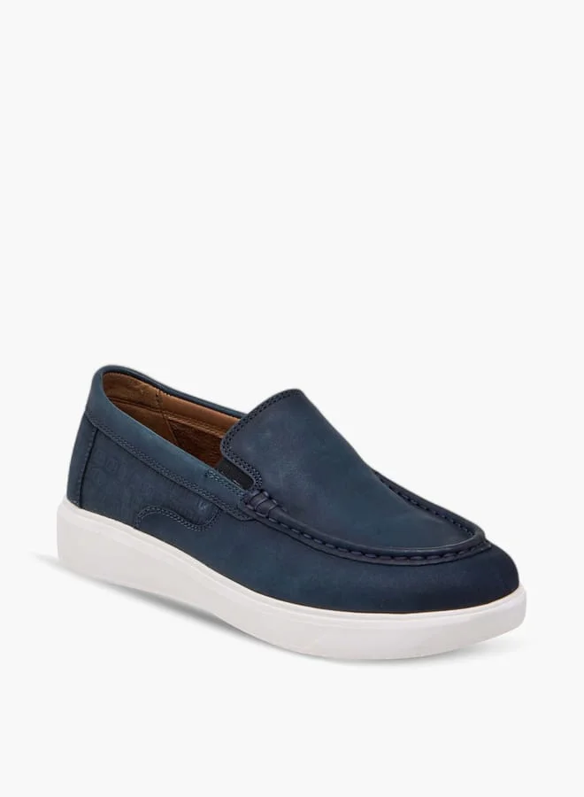 Mister Duchini Boys Textured Slip-On Loafers