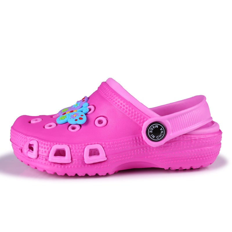 Summer New Children's Shoes Men's Wading Lightweight Breathable Sandals Beach Non-Slip Wear-Resistant Cute Children's Clogs Women's Shoes - Image 1