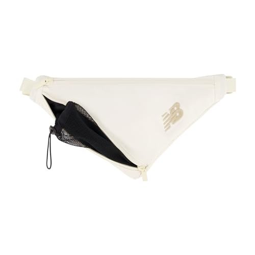 New Balance Women's Fanny Pack, Large Crossbody Waist Belt Bag, Off White - Image 5
