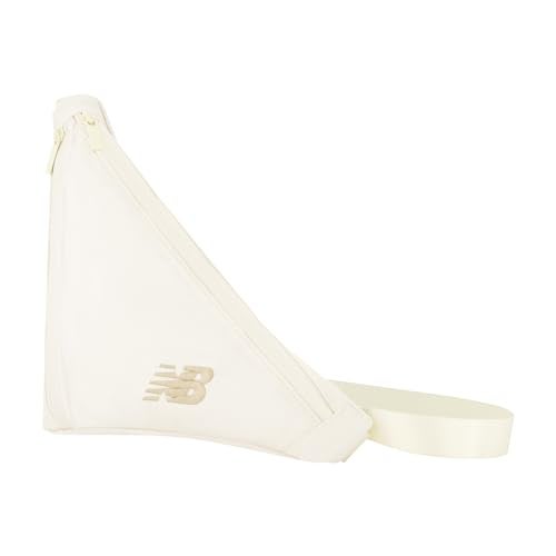 New Balance Women's Fanny Pack, Large Crossbody Waist Belt Bag, Off White - Image 3