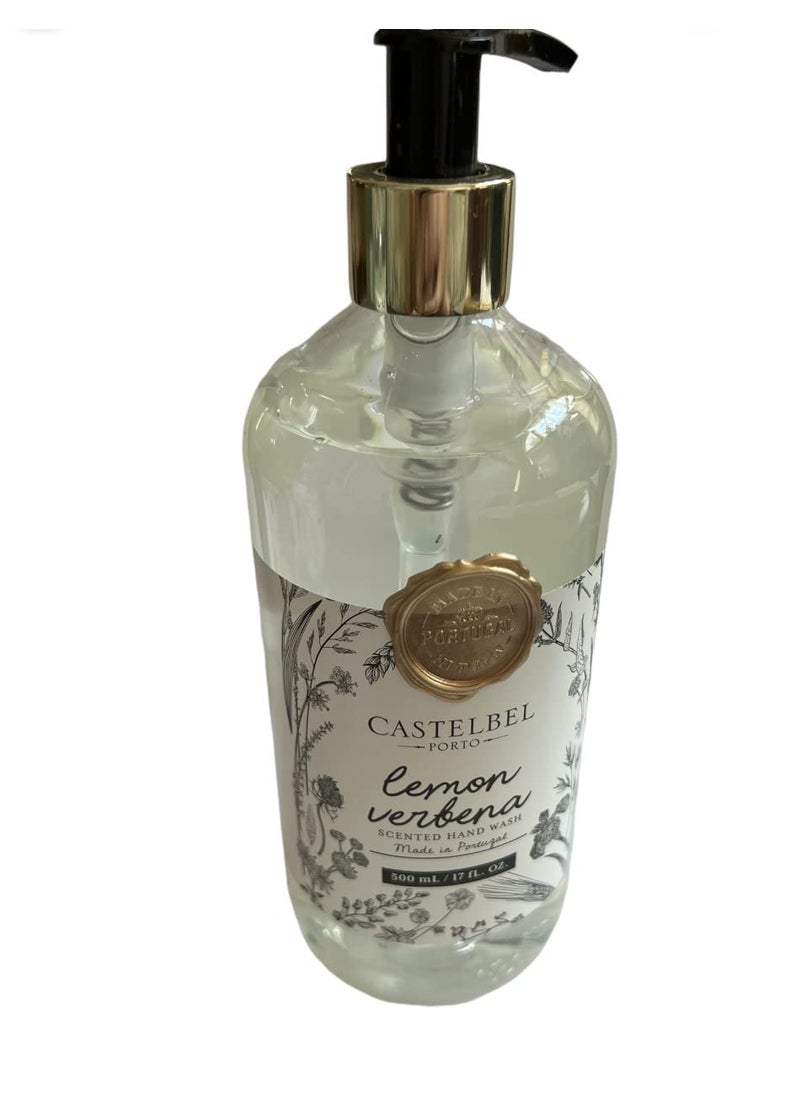 Castelbel - Castelbel Lemon Verbena Scented Hand Wash 17 Fl Oz - Image 1