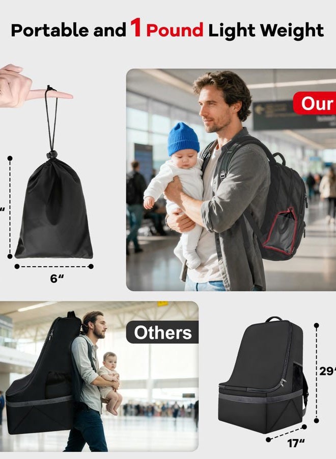 Duythy Child Airplane Safety Travel Harness Travel Accessories for Kids Baby Safety Travel Restraints Leash Safety Harness for Aviation Travel Use - Image 4
