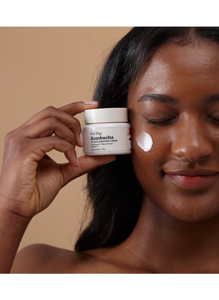 Food story for skin Food Story Kombucha Fig Replenishing Cream  - Image 3