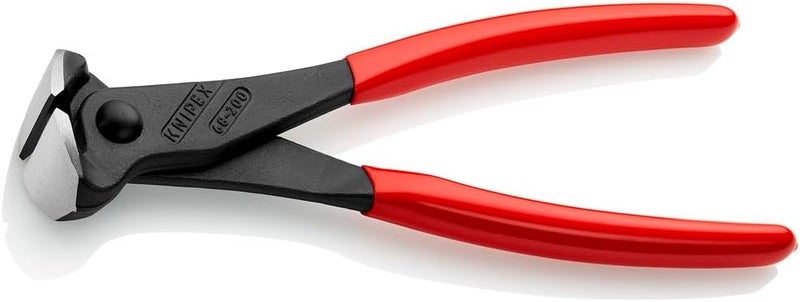 KNIPEX أداة قطع نهاية كنيبكس 68 01 200 بمقبض مطلي - أسود مطلي، 200 مم - Image 2