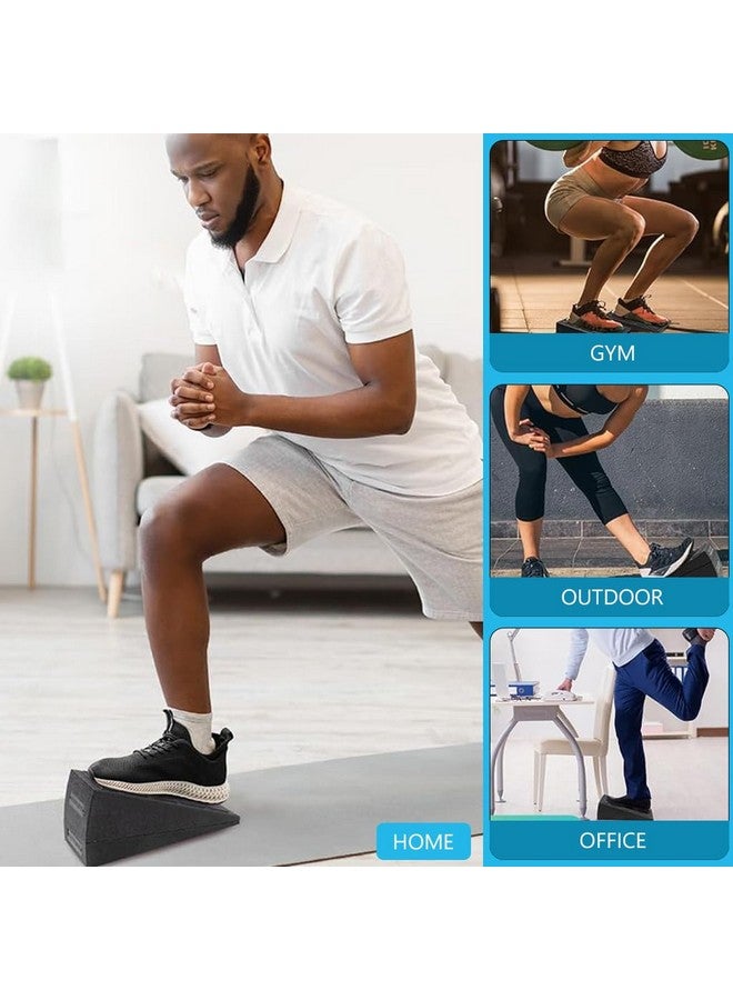 Proberos مجموعة بروبيروس® لرفع القرفصاء من 3 قطع، لوح مائل قابل للتعديل للقرفصاء وتمديد الساق، كتل يوغا غير قابلة للانزلاق، معدات تمارين EPP المتينة لتدريب القوة، ملحقات لياقة بدنية متعددة الاستخدامات - Image 5