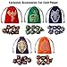 Grajar 35Pcs DND Dice Set with 5 Colorful Animal Patterned Dice Pouches Polyhedral Dice Sets for Dungeons and Dragons DD TTRPG MTG Table Role Playing Games Starry Sky - Image 4
