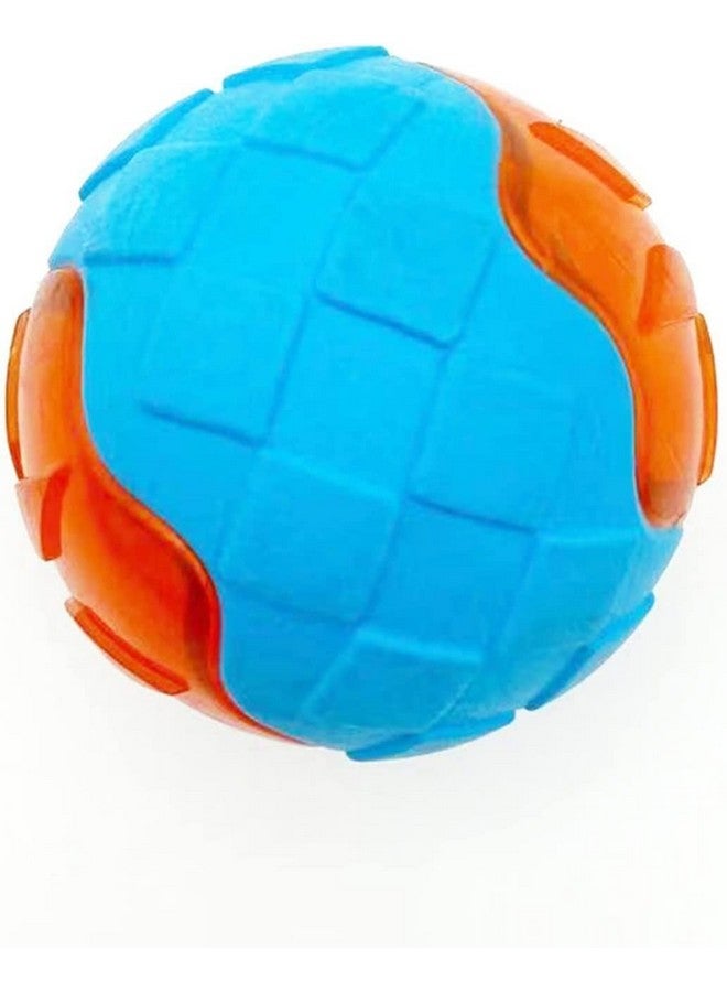 لعبة تفاعلية على شكل كرة صريرية للكلاب | لعبة مضغ عائمة غير سامة من المطاط الطبيعي للحيوانات الأليفة والكلاب - قطعة واحدة (قد يختلف اللون) - Image 2