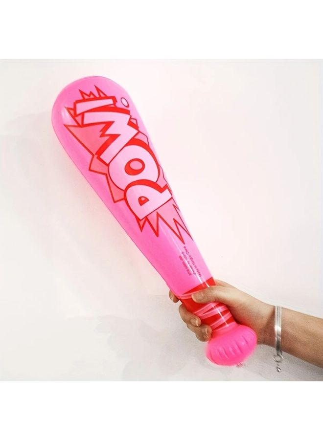 12 Pcs Thickened PVC Inflatable POW Baseball Bats Interactive Fun Team Cheering Party Supplies Colorful Carnival Party Gifts For Halloween Christmas Event - Image 5