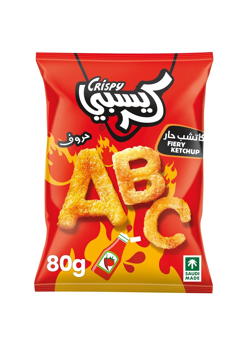 Crispy Fiery Ketchup Chips 80g - Image 1