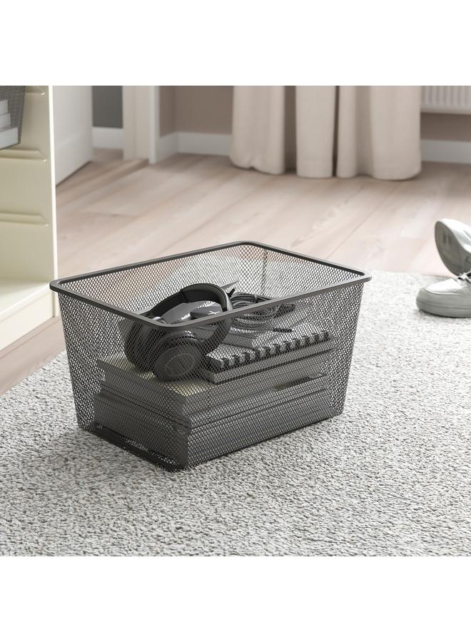 Zaboon Storage Combination, White/Dark Grey, 46X30X94 Cm - Image 3