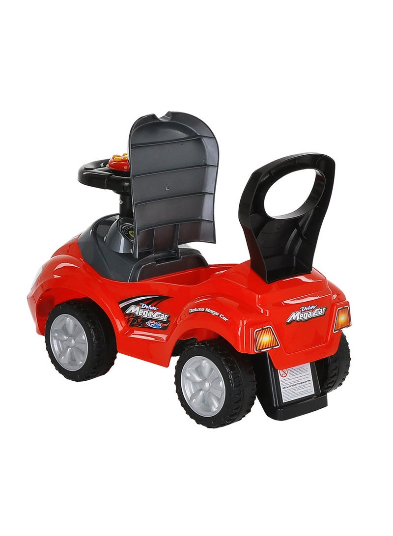 Amsham Toys Mega Car Rideon Pusher Car - Red - Image 3