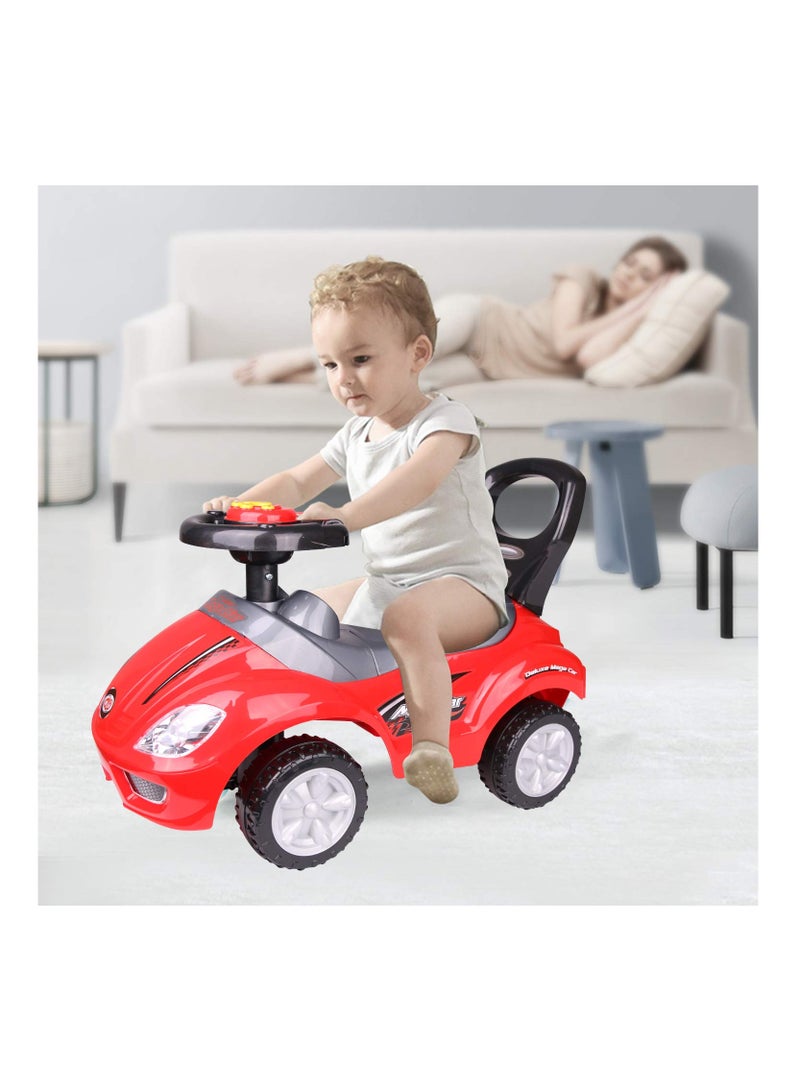 Amsham Toys Mega Car Rideon Pusher Car - Red - Image 4