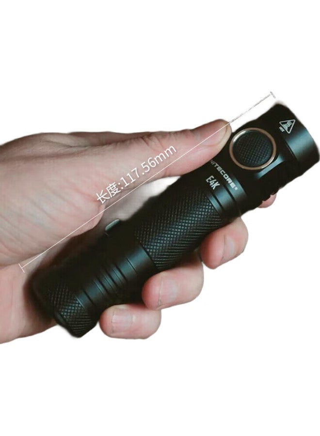NITECORE مصباح يدوي عالي الكثافة E4K للسفر الخارجي، المشي، تسلق الجبال، إضاءة محمولة، قابلة لإعادة الشحن، مقاومة للماء - Image 2