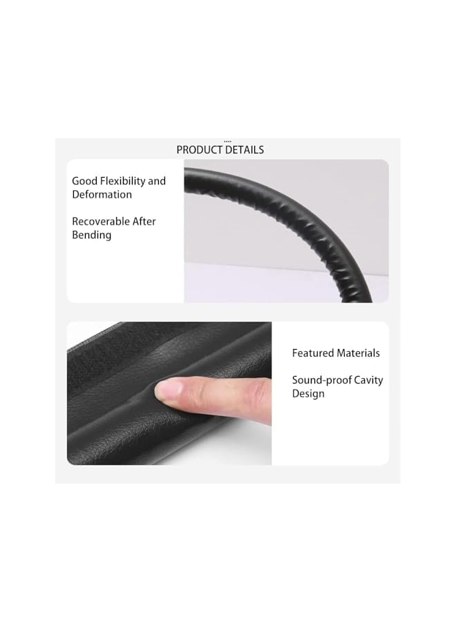 The Bros Door Draft Stopper, 96cm Under Door Draft Blocker Door Seal Sound Proof, Adjustable Door Sweeps Bottom Seal Strip Stopper Weather Stripping, for Exterior Interior Doors - Image 2