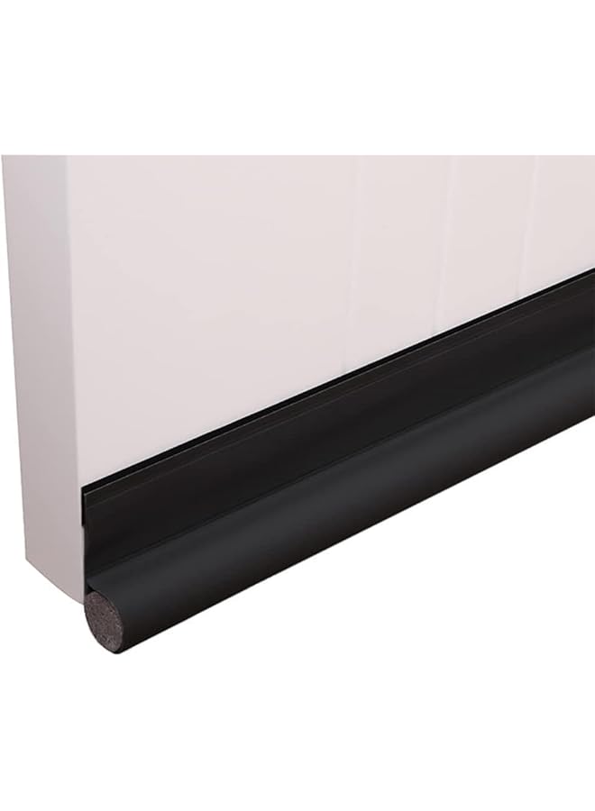 The Bros Door Draft Stopper, 96cm Under Door Draft Blocker Door Seal Sound Proof, Adjustable Door Sweeps Bottom Seal Strip Stopper Weather Stripping, for Exterior Interior Doors - Image 1