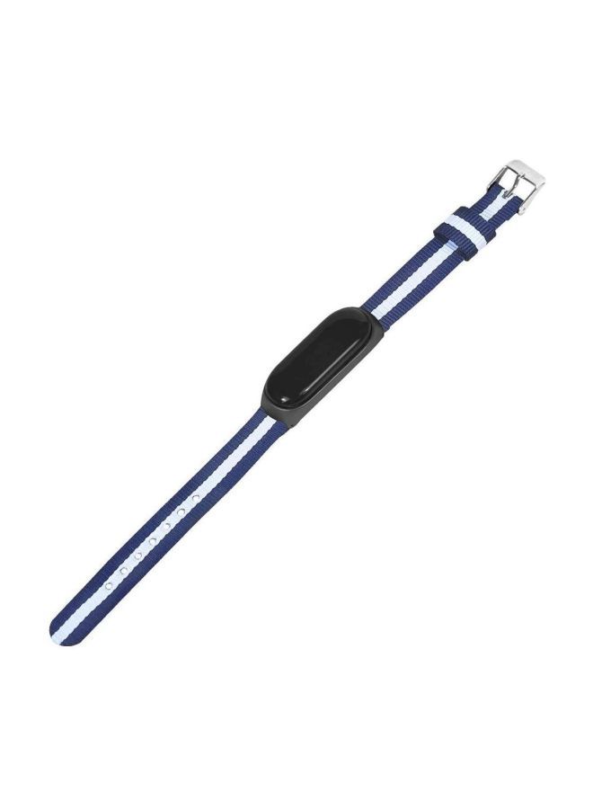 NIBEMINENT Replacement Band For Smartwatch Blue/White - Image 3