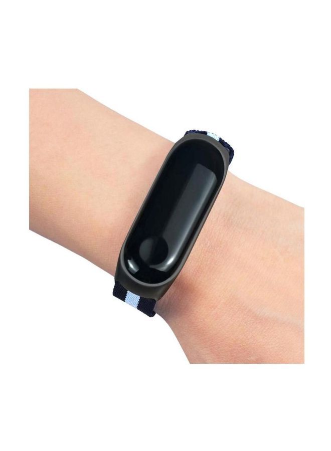 NIBEMINENT Replacement Band For Smartwatch Blue/White - Image 5