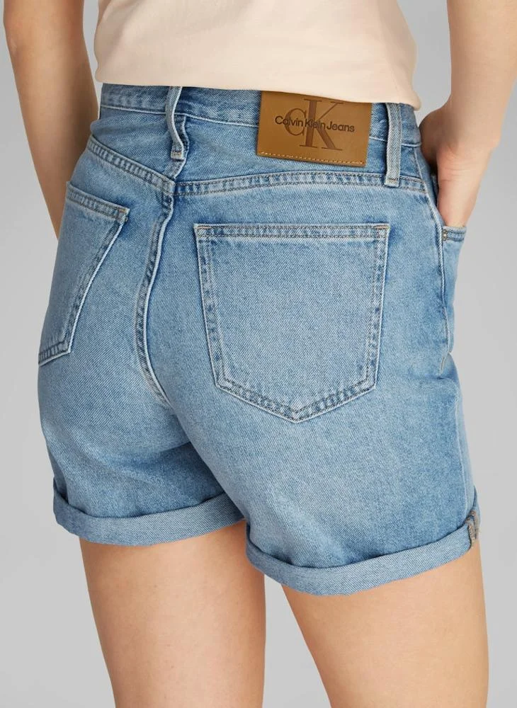 Calvin Klein Jeans High Waist Mom Shorts