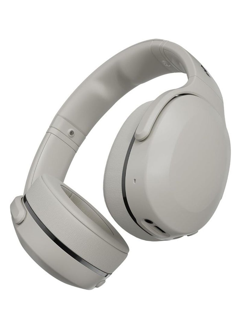 Skullcandy Crusher 540 Active Wireless Bluetooth Headphones with Multi-Sensory Bass, Noise Isolating Over-Ear Fit, Sweat and Water Resistant, 40 Hours Battery, Microphone for iPhone Android Concrete - Image 1