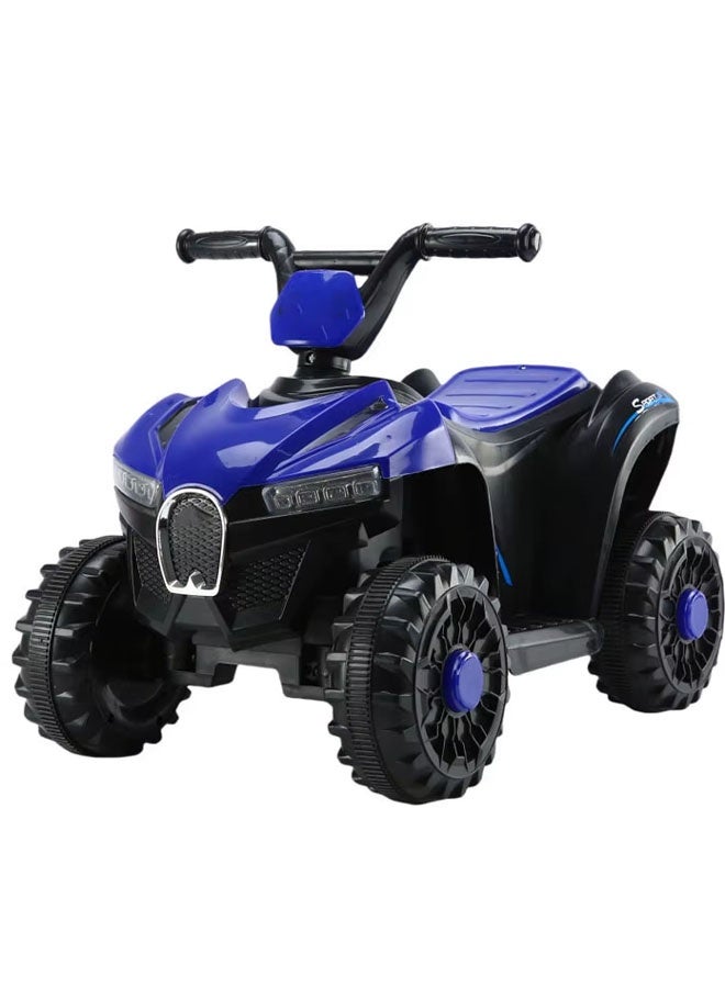 فيتنس ورلد دراجة اطفال كهربائية  مع ضوء و موسيقي مزودة ب 4 عجلات وبطارية قابلة لاعادة الشحن