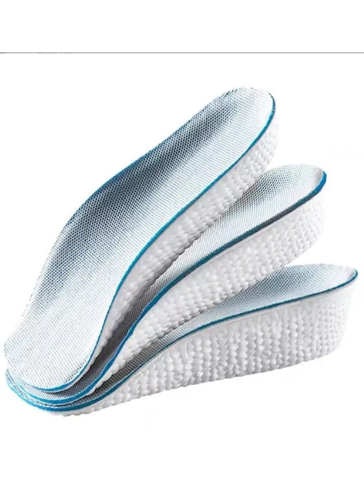 جلوسكي 1 زوج ارتفاع زيادة الأقدام للرجال النساء الأحذية مسطحة القدم قوس دعم الأقدام العظام أحذية رياضية كعب رفع الذاكرة رغوة أحذية وسائد 3.5 سم - Image 2