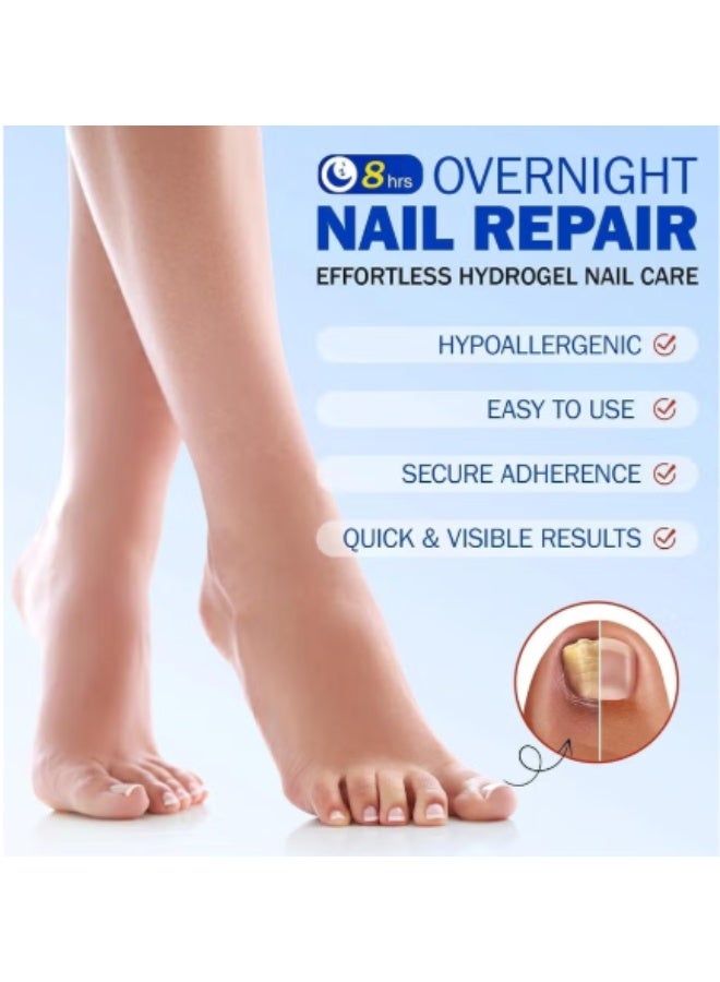 BOSART Fungal Nail Repair Patches – Effective Care Solution for Healthy, Strong Toenails. Easy-to-Use, Fast-Acting & Long-Lasting Results - Image 2