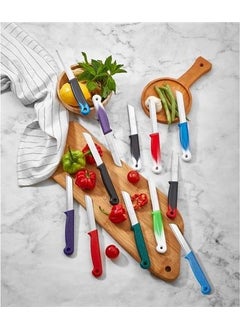 TA Tac Solingen 6 Pcs Fruit Knife Pink White  - Image 2