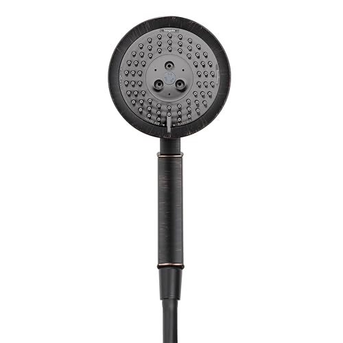 Hansgrohe رأس دش يدوي هانزغروهي رايندانس كلاسيك سهل التركيب 5 بوصة كلاسيك 3 توازن الهواء، دوامة، رين هواء 28548921 - Image 3