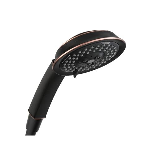Hansgrohe رأس دش يدوي هانزغروهي رايندانس كلاسيك سهل التركيب 5 بوصة كلاسيك 3 توازن الهواء، دوامة، رين هواء 28548921 - Image 4