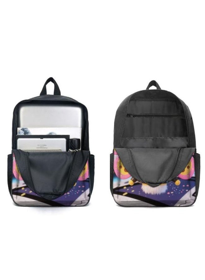 Bright Li Fire Cute cartoon embellishment, double-shoulder pen bag set (students, children, friends' outings, mountain climbing sports, etc. can be used) - 84 - Image 4