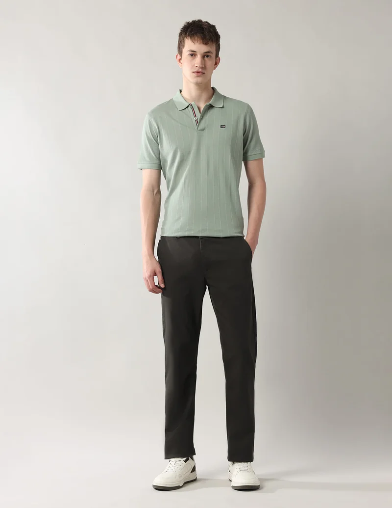 Arrow Olive Pure Cotton Spring Sorbet Polo Shirt for Men | Best Price UAE