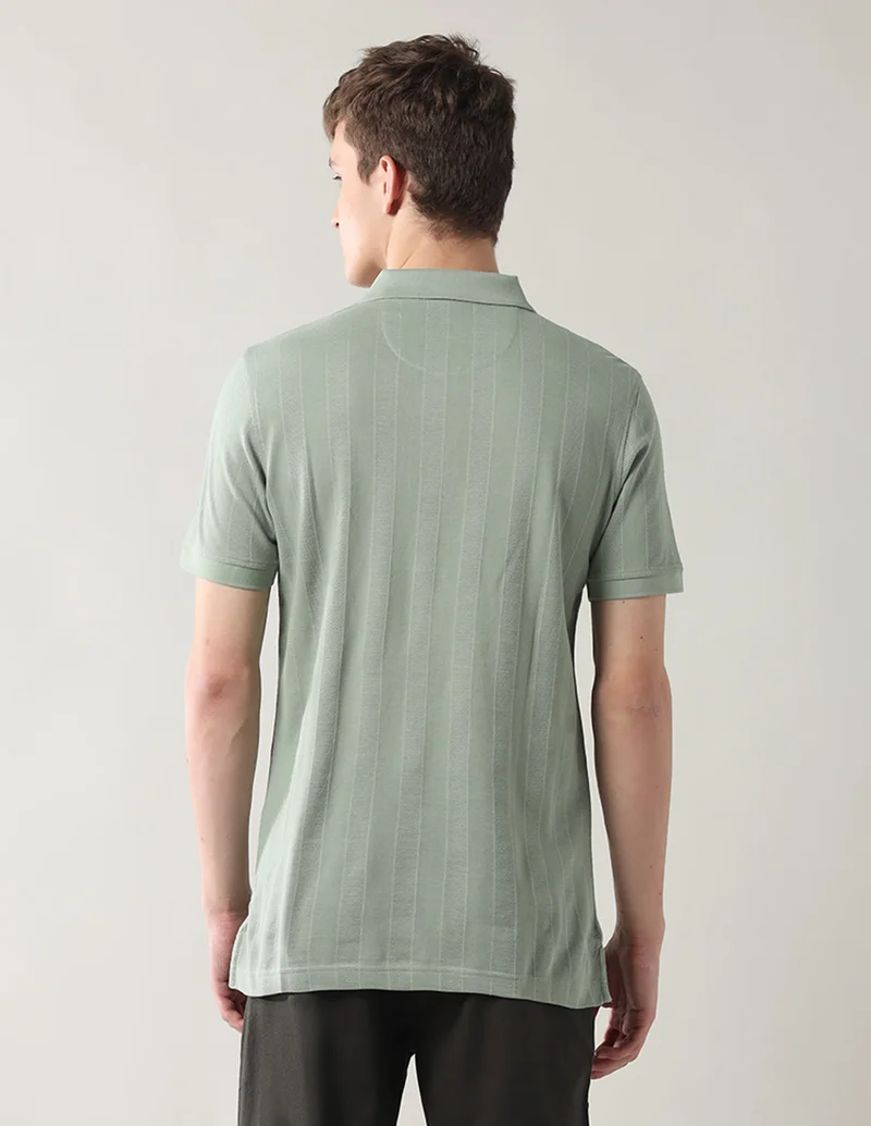 Arrow Olive Pure Cotton Spring Sorbet Polo Shirt for Men | Best Price UAE