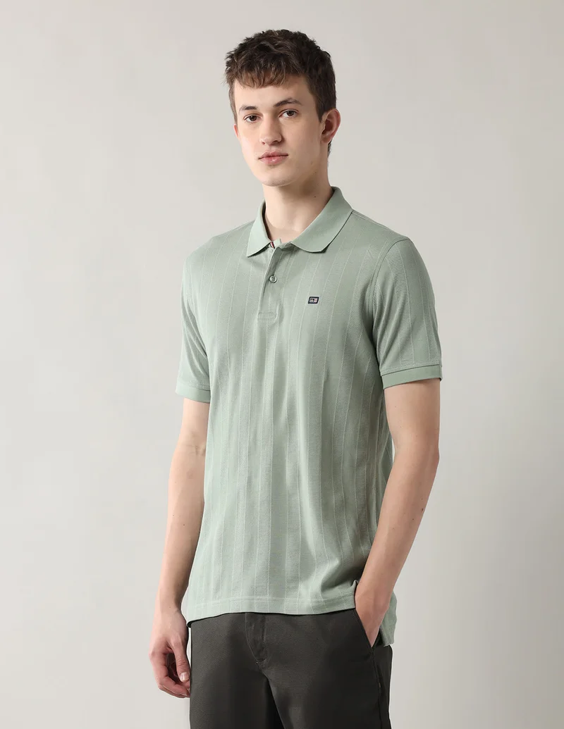 Arrow Olive Pure Cotton Spring Sorbet Polo Shirt for Men | Best Price UAE
