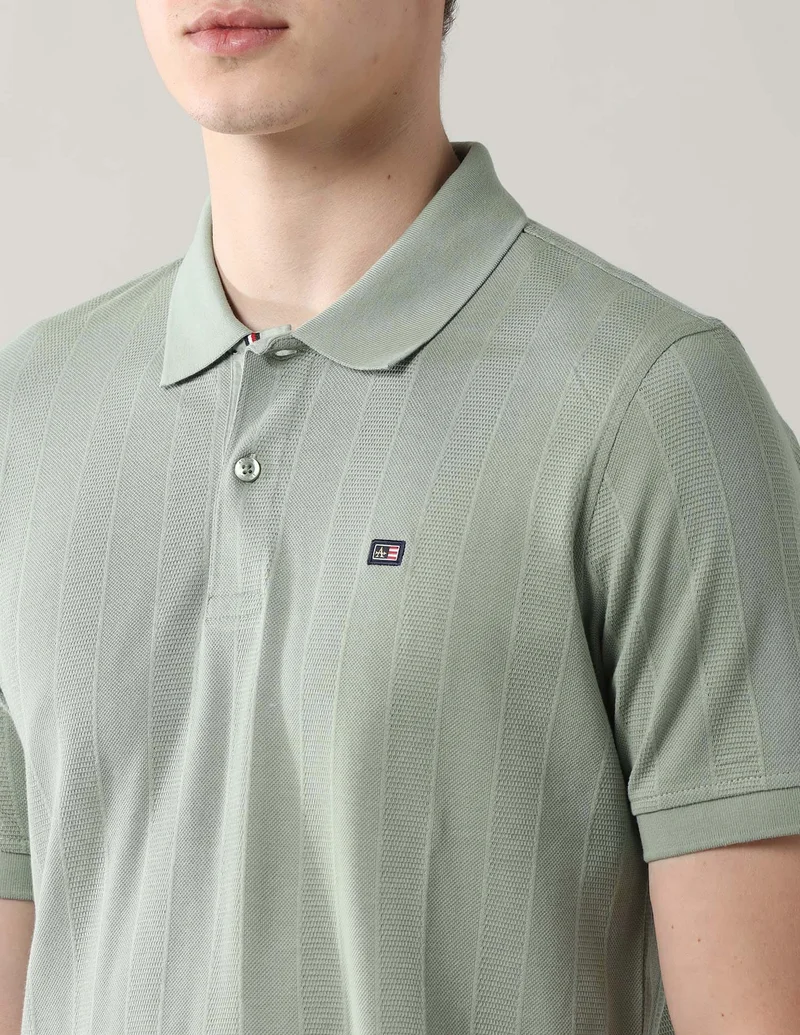 Arrow Olive Pure Cotton Spring Sorbet Polo Shirt for Men | Best Price UAE