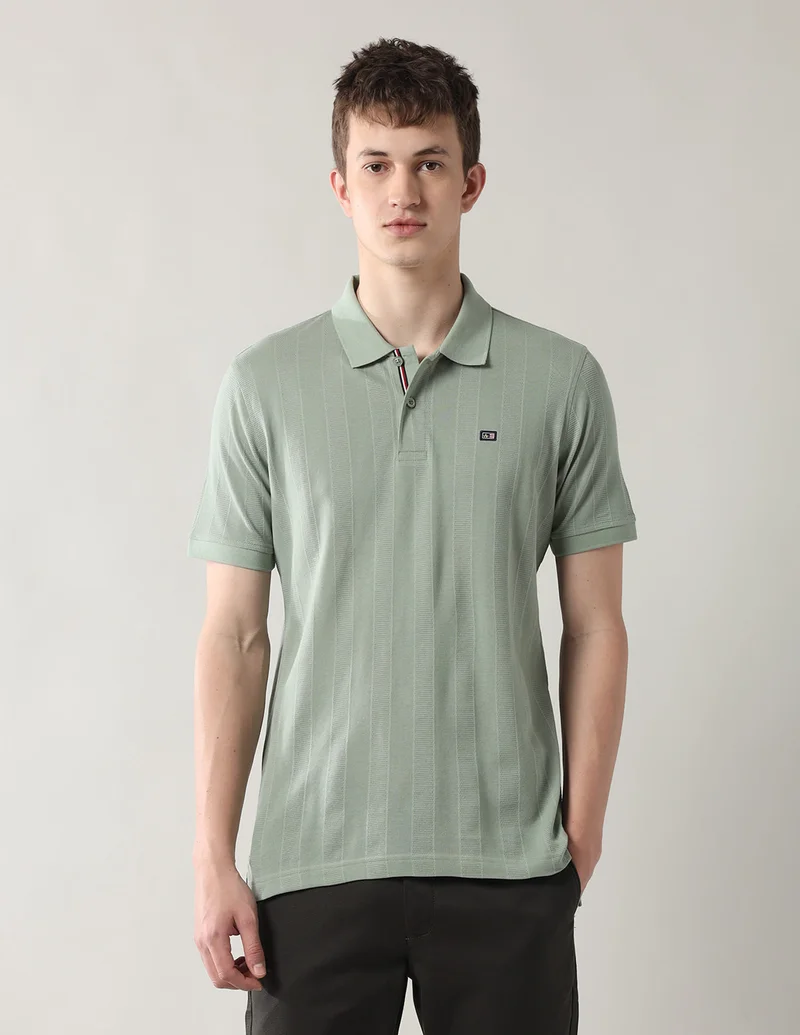 Arrow Olive Pure Cotton Spring Sorbet Polo Shirt for Men | Best Price UAE