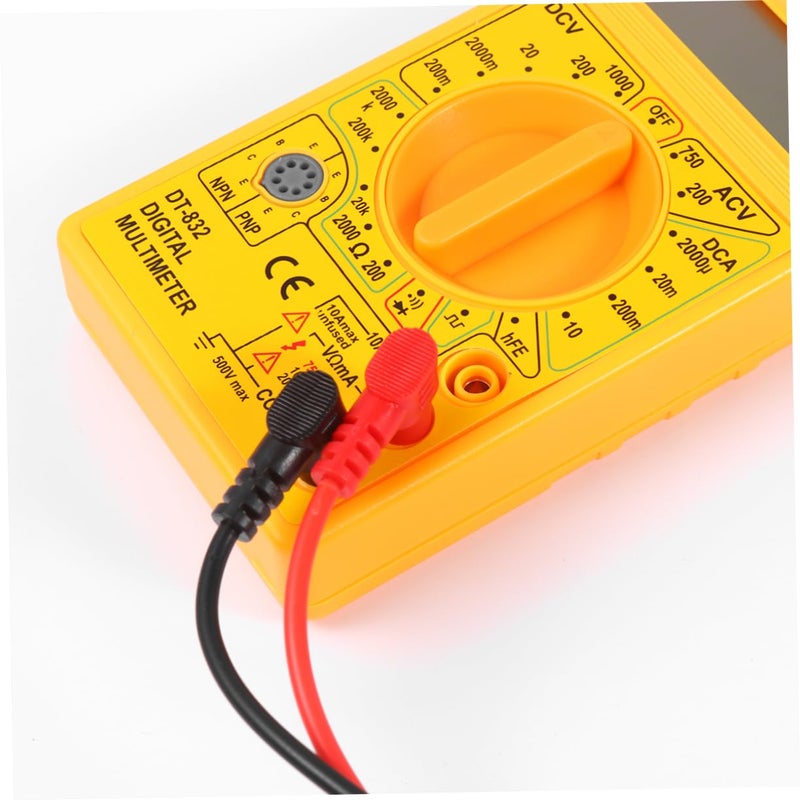 Digital Multimeter LCD Display Voltage and Resistance Measurement Compact Design for Easy Carrying for Beginners and Advanced Users - Image 2