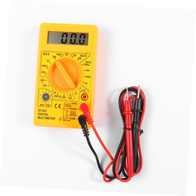 Digital Multimeter LCD Display Voltage and Resistance Measurement Compact Design for Easy Carrying for Beginners and Advanced Users - Image 3