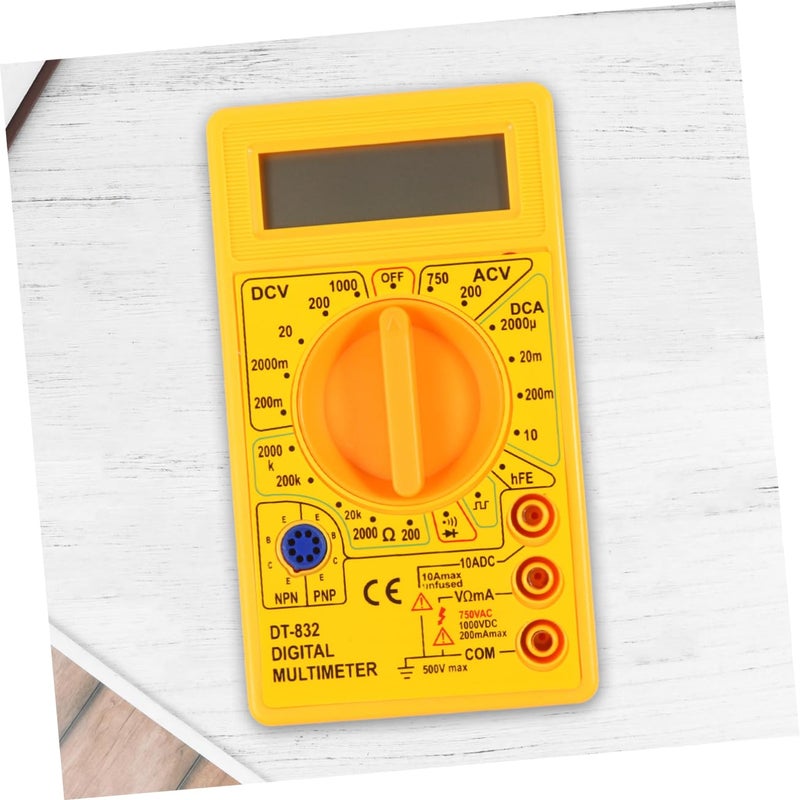 Digital Multimeter LCD Display Voltage and Resistance Measurement Compact Design for Easy Carrying for Beginners and Advanced Users - Image 5