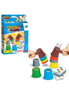 Stacking Cup Gopher Game, Mini Happy Gopher Stacking Cup Tapping Game, Educational Colour and Shape Matching Game, Parent-Child Interactive Early Learning Game, Boys, Girls, Teenagers, Adults Classic