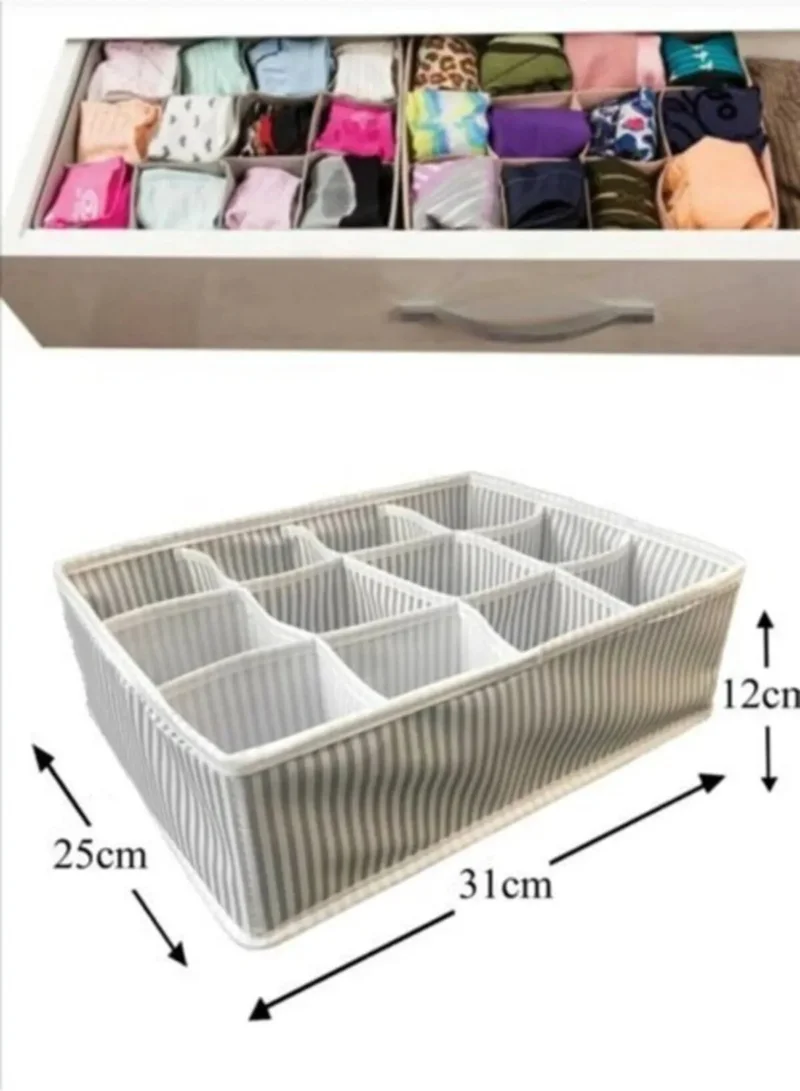 Nisahometeks 12 Compartment Multi-Purpose Organizer - Drawer Organizer