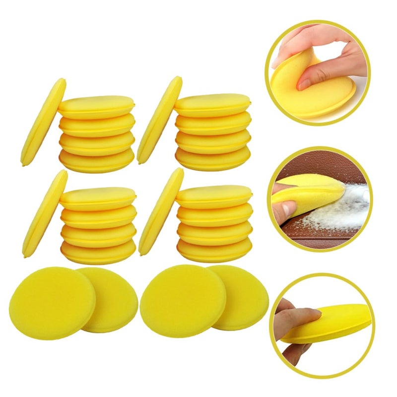 24pcs Car Wax Applicator Pads Polishing Sponge for Auto Detailing and Cleaning - Image 3