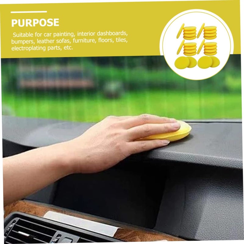 24pcs Car Wax Applicator Pads Polishing Sponge for Auto Detailing and Cleaning - Image 5
