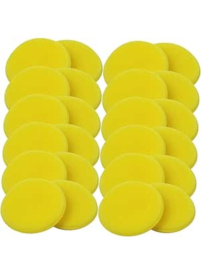 24pcs Car Wax Applicator Pads Polishing Sponge for Auto Detailing and Cleaning - Image 1