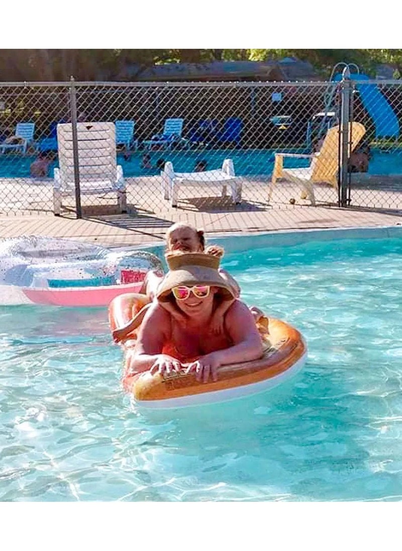 INTEX - 58763EU-Inflatable Floating Pool Orange Slice Mat 1.78mx85cm/70"x33.5" - Image 1