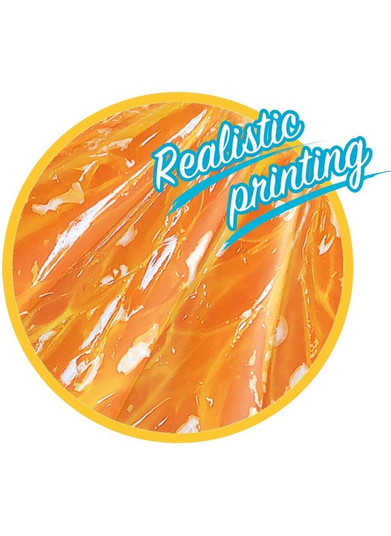 INTEX - 58763EU-Inflatable Floating Pool Orange Slice Mat 1.78mx85cm/70"x33.5" - Image 1