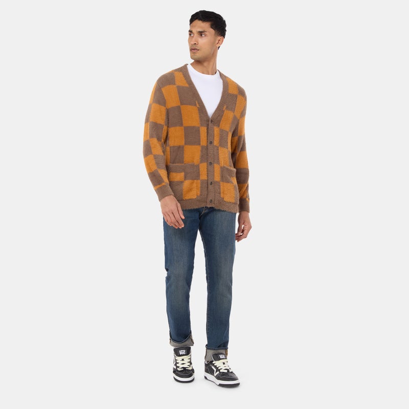 VANS Men's Canfield Checkerboard Cardigan - Image 3