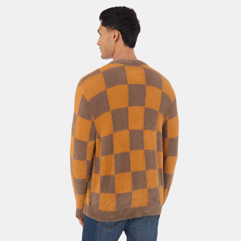 VANS Men's Canfield Checkerboard Cardigan - Image 2