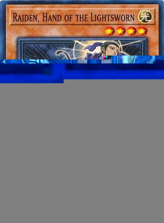 Yu-Gi-Oh! - Raiden, Hand of The Lightsworn - SDRR-EN021 - Common - 1st Edition - Structure Deck: Rokket Revolt