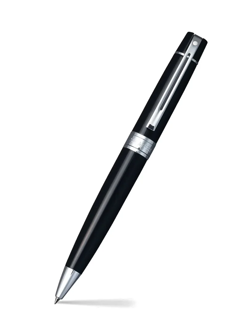Sheaffer Sheaffer® 300 9312 Glossy Black Ballpoint Pen With Chrome Trim